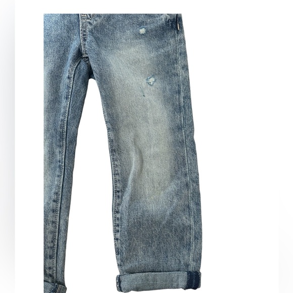 Distressed Acid-Wash Jean Overalls for
Girls | Old Navy - Picture 4 of 8